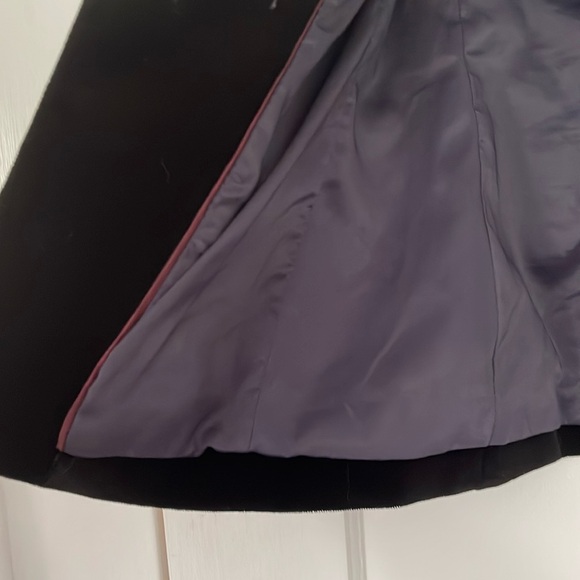 J. Crew Women’s 0P Black Velvet Blazer Single Front Button Lined - Picture 7 of 14